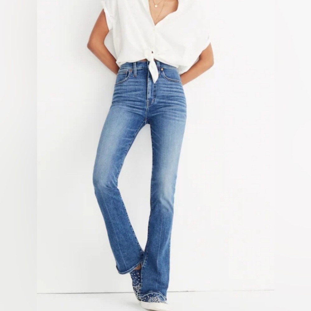 Madewell Skinny Flare Jeans in Fairson Wash Size 30
